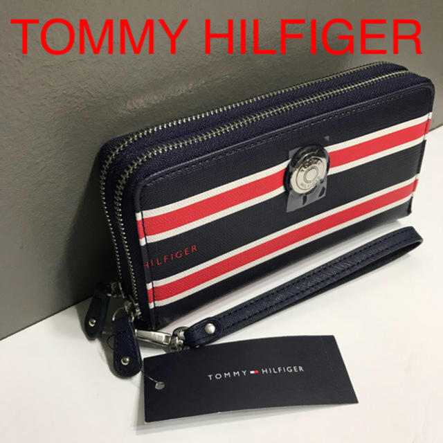 TOMMY HILFIGER(トミーヒルフィガー)の【新品未使用 希少】トミーフィルガー ダブルジッパー長財布 メンズのファッション小物(長財布)の商品写真