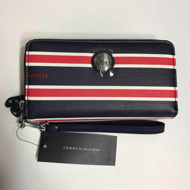 TOMMY HILFIGER(トミーヒルフィガー)の【新品未使用 希少】トミーフィルガー ダブルジッパー長財布 メンズのファッション小物(長財布)の商品写真