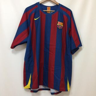 ナイキ(NIKE)のNIKE ナイキ FCB FCバルセロナ LFP TシャツXL90 サッカー古着(ウェア)