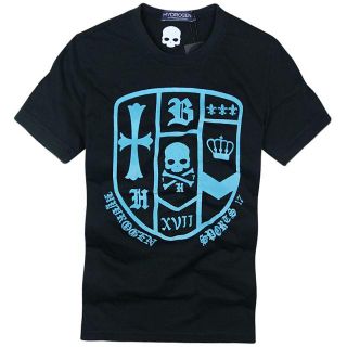 ハイドロゲン(HYDROGEN)の★正規品(1DT7369BL)ハイドロゲン メンズ半袖Tシャツ【M】(Tシャツ/カットソー(半袖/袖なし))