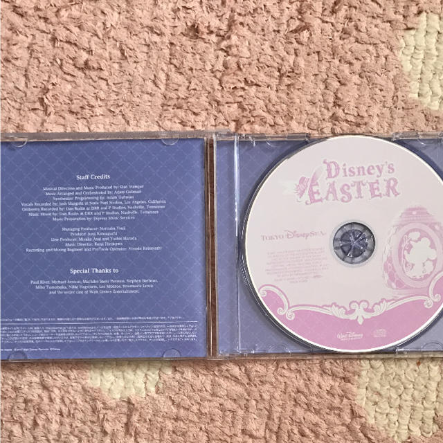 Disney(ディズニー)の新品同様♥ディズニーシー♥イースターCD エンタメ/ホビーのCD(キッズ/ファミリー)の商品写真