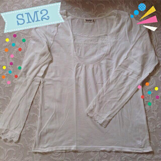 SM2(サマンサモスモス)のSM2Tシャツ2枚組 レディースのトップス(Tシャツ(長袖/七分))の商品写真