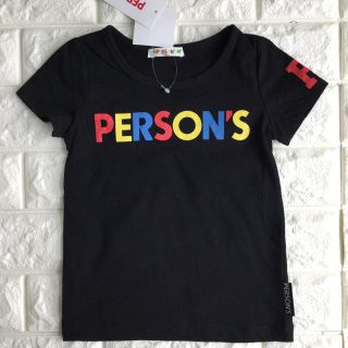 パーソンズ(PERSON'S)の【 100 】 パーソンズ Tシャツ 黒(Tシャツ/カットソー)