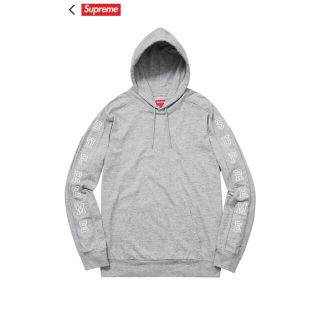 シュプリーム(Supreme)の2016fw supreme グレーパーカー sサイズ(パーカー)