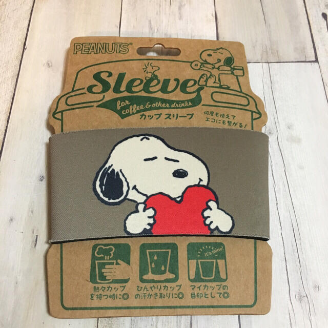 Snoopy 新品 スヌーピー カップスリーブの通販 By Moco S Shop スヌーピーならラクマ