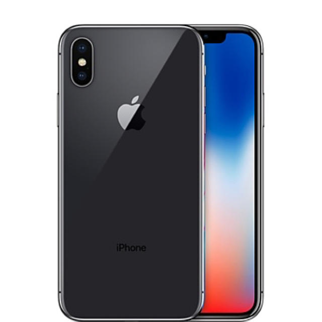 Apple(アップル)のiPhoneX 256GB BK SIMフリー  専用 スマホ/家電/カメラのスマートフォン/携帯電話(スマートフォン本体)の商品写真