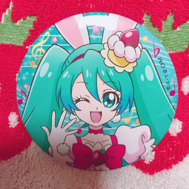 初音ミク プリキュア キュアホイップ 缶バッジの通販 By 琴爪ゆかり S Shop ラクマ