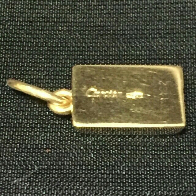 Cartier カルティエ ペンダント トップ インゴット 1/8oz Cartier カルティエ ペンダント トップ インゴット 1/8oz