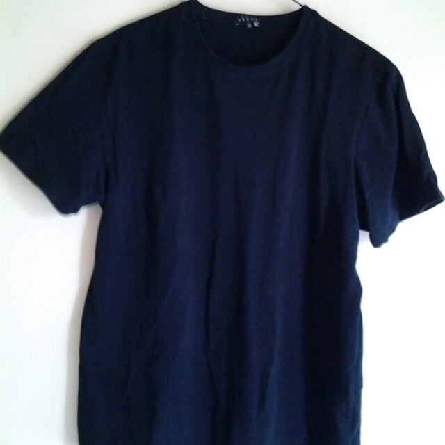 theory(セオリー)のtheory  メンズ  黒Tシャツ レディースのトップス(Tシャツ(半袖/袖なし))の商品写真