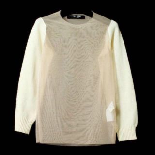 中古通販のオフモール 美品COMME des GARCONSのシースルーニットF