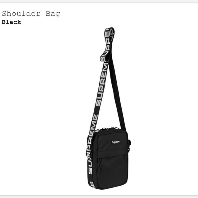 Supreme(シュプリーム)の18ss Supreme Shoulder Bag ショルダーバッグ BLACK メンズのバッグ(ショルダーバッグ)の商品写真