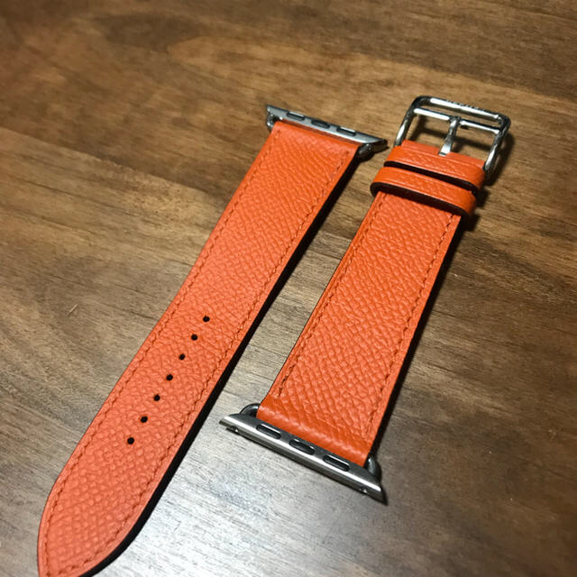 (正規品) Apple Watch 42mm エルメス レザー バンド