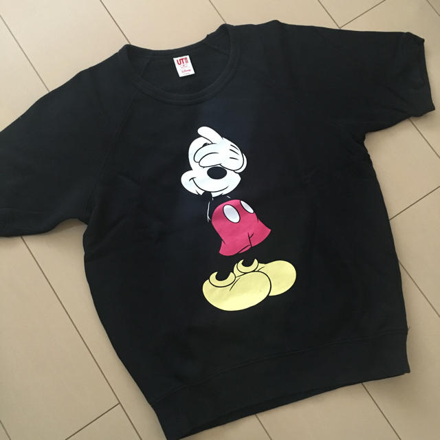 Gu Gu 目隠しミッキー スエットｔシャツの通販 By Minako S Shop ジーユーならラクマ