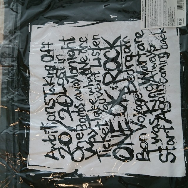 ONE OK ROCK(ワンオクロック)のONE OK ROCK  トートバッグ（BLACK） エンタメ/ホビーのタレントグッズ(ミュージシャン)の商品写真