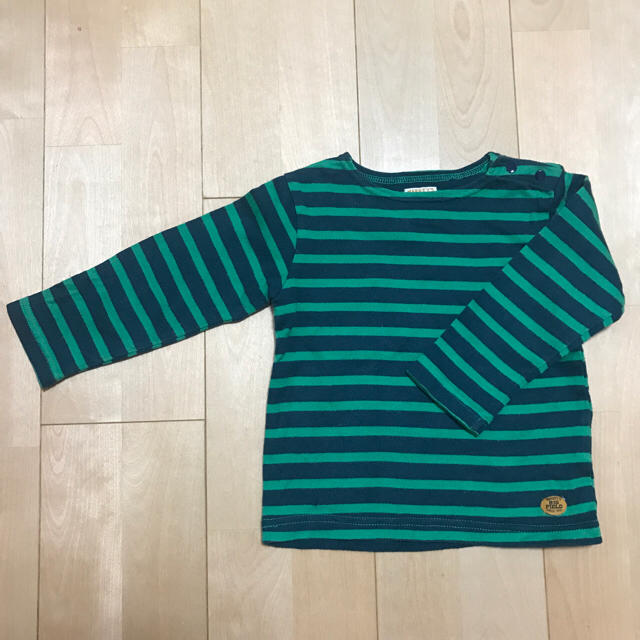 MARKEY'S(マーキーズ)のマーキーズ ボーダー 長袖Tシャツ 90 キッズ/ベビー/マタニティのキッズ服男の子用(90cm~)(Tシャツ/カットソー)の商品写真