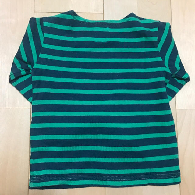 MARKEY'S(マーキーズ)のマーキーズ ボーダー 長袖Tシャツ 90 キッズ/ベビー/マタニティのキッズ服男の子用(90cm~)(Tシャツ/カットソー)の商品写真