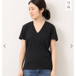 イエナ(IENA)のAURALEE SEAMLESS VネックTシャツ◆(Tシャツ(半袖/袖なし))