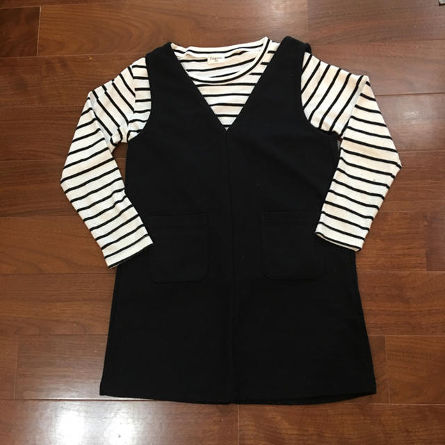 女の子130㎝⭐︎セットアップ ワンピース キッズ/ベビー/マタニティのキッズ服女の子用(90cm~)(ワンピース)の商品写真