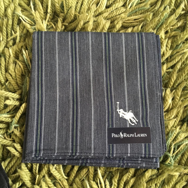 POLO RALPH LAUREN(ポロラルフローレン)の未使用 メンズ ブランドハンカチ セット メンズのファッション小物(ハンカチ/ポケットチーフ)の商品写真