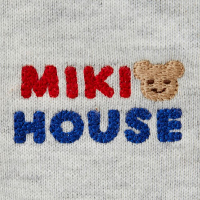 mikihouse(ミキハウス)の新品未使用 ミキハウス ジップアップベスト 100 キッズ/ベビー/マタニティのキッズ服男の子用(90cm~)(ジャケット/上着)の商品写真