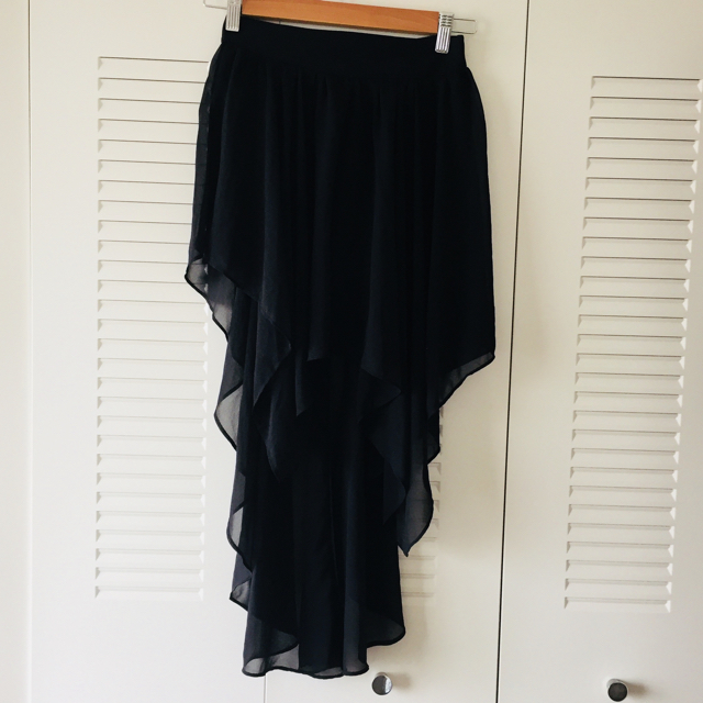 goa(ゴア)のpamaji  アシメントリーシフォンスカート レディースのスカート(ロングスカート)の商品写真