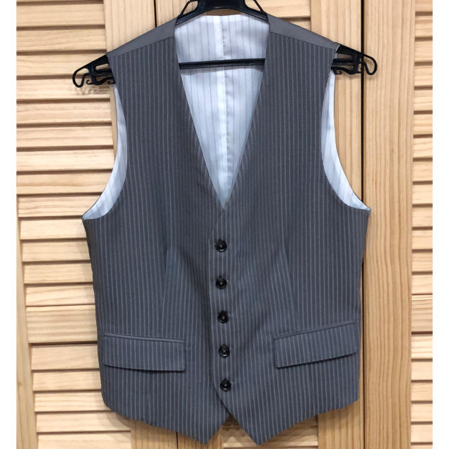 MEN'S MELROSE - 【美品】メンズ スーツベスト フォーマルの通販 by