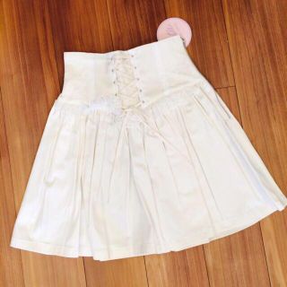 ケイティー(Katie)のkatie コルセットskirt(ひざ丈スカート)