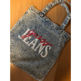 ゲス(GUESS)のguess♡ノベルティデニムトートバッグ(トートバッグ)