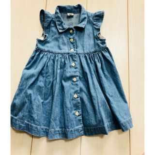 ベビーギャップ(babyGAP)のデニムワンピース(ワンピース)