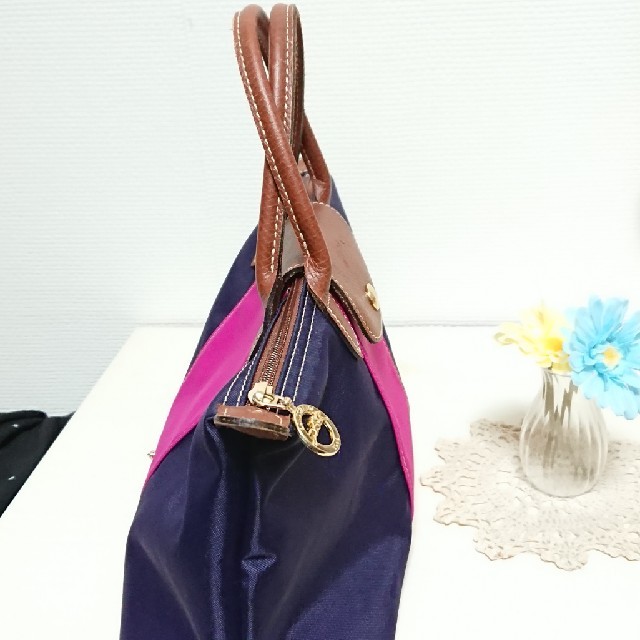 LONGCHAMP(ロンシャン)のLONGCHAMP  カスタマイズハンドバッグ レディースのバッグ(ハンドバッグ)の商品写真