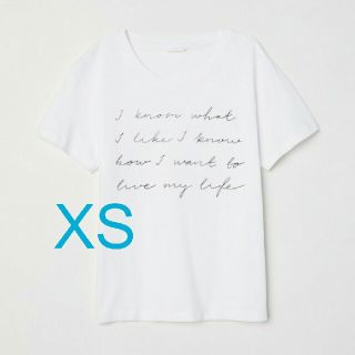 エイチアンドエイチ(H&H)のH&M 安室奈美恵 Tシャツ xs(Tシャツ(半袖/袖なし))