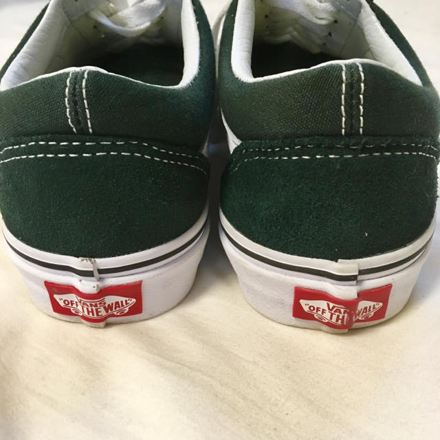 VANS(ヴァンズ)の【RIE様専用】深緑 VANS old skool レディースの靴/シューズ(スニーカー)の商品写真