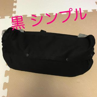 Sサイズ♡黒シンプル 抱っこ紐 収納カバー 抱っこ紐カバー(外出用品)