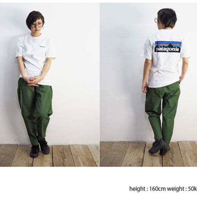 patagonia(パタゴニア)のCOCO様 専新品XS パタゴニア JPサイズS P6 ロゴ Tシャツ白 メンズのトップス(Tシャツ/カットソー(半袖/袖なし))の商品写真