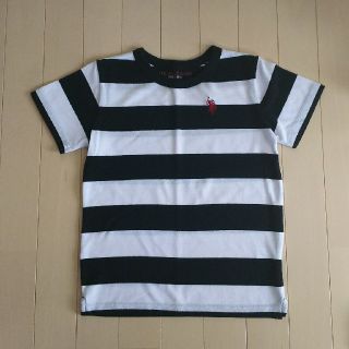 ライトオン(Right-on)の未使用 ボーダーカットソー 130(Tシャツ/カットソー)