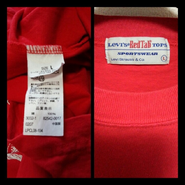 Levi's(リーバイス)のLevr’s Red Tab　Tシャツ　 メンズのトップス(Tシャツ/カットソー(半袖/袖なし))の商品写真