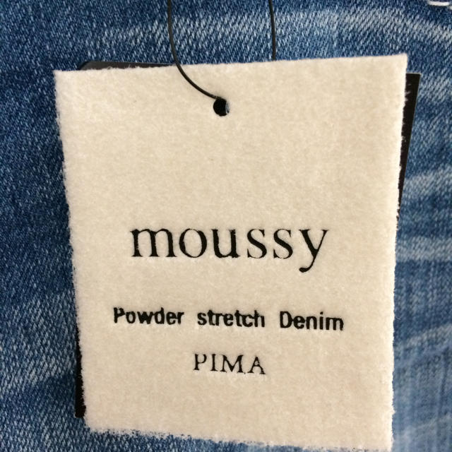 moussy(マウジー)の未使用moussyマウジーデニム レディースのパンツ(デニム/ジーンズ)の商品写真