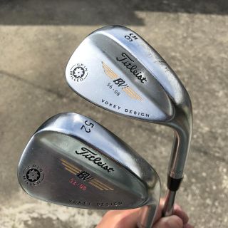 タイトリスト(Titleist)のタイトリスト ヴォーケイ ウェッジ スピンミルド 52° 56° DG S200(クラブ)