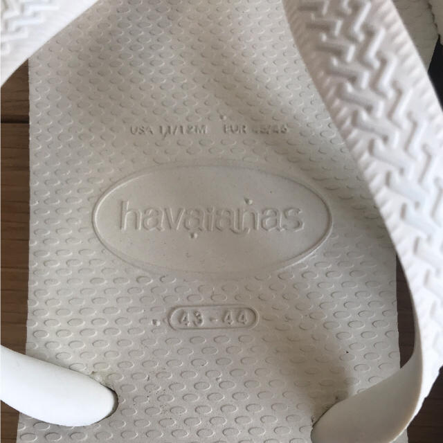 havaianas(ハワイアナス)のハワイアナス ビーチサンダル 白 havaianas メンズの靴/シューズ(サンダル)の商品写真