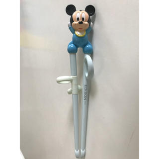 ディズニー(Disney)の【送料込み】エジソン箸  ベビーミッキー🎀(離乳食器セット)