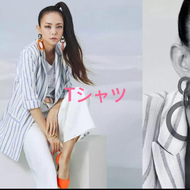 H&M(エイチアンドエム)の💕りぃーこ様専用 安室奈美恵着用 コラボ ストラップジャケット レディースのジャケット/アウター(テーラードジャケット)の商品写真