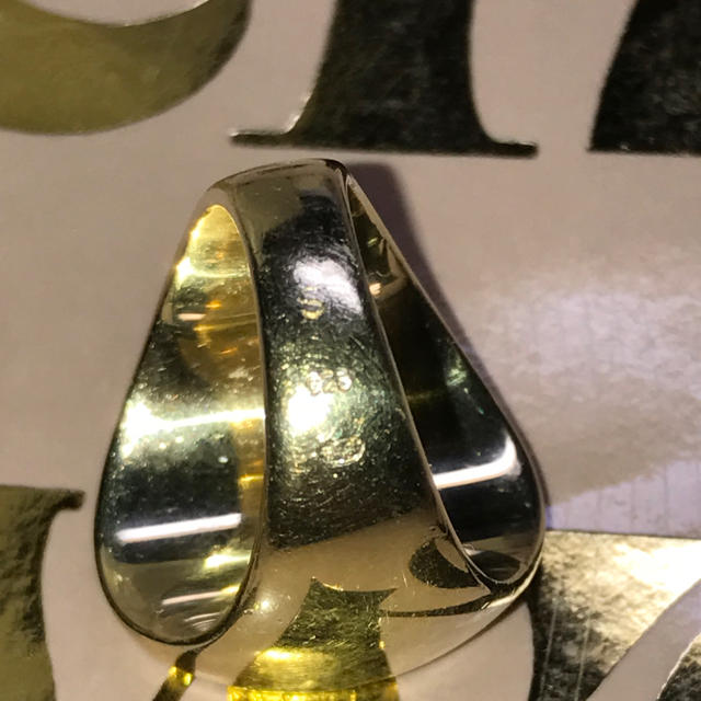 Vivienne Westwood(ヴィヴィアンウエストウッド)の値下げ ヴィヴィアン ゴールド シールリング S レディースのアクセサリー(リング(指輪))の商品写真