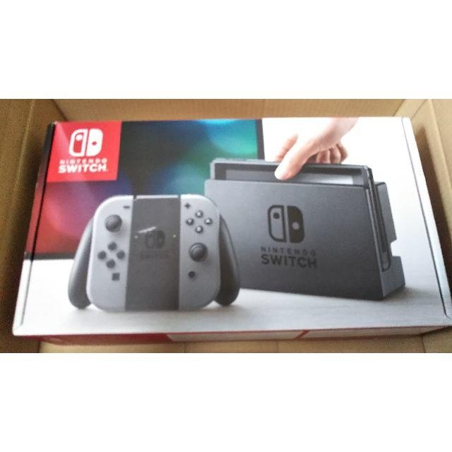 ゲームソフト/ゲーム機本体新品　即日 Nintendo switch ニンテンドー スイッチ グレー 本体