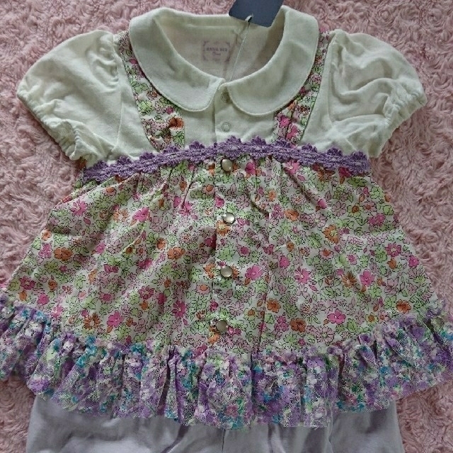 ANNA SUI mini(アナスイミニ)のみつこ様専用 アナスイミニ  セットアップ 新品 キッズ/ベビー/マタニティのベビー服(~85cm)(Ｔシャツ)の商品写真