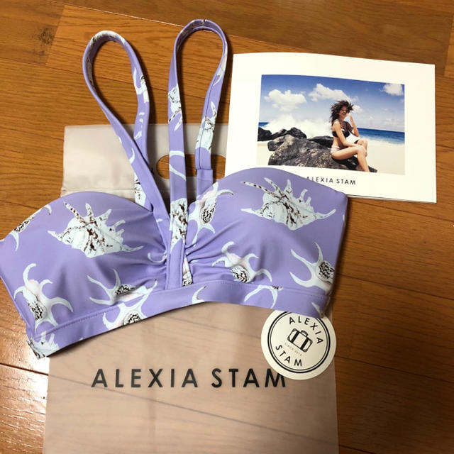 ALEXIA STAM(アリシアスタン)の【お値下げ！】ラベンダーシェル 水着 レディースの水着/浴衣(水着)の商品写真