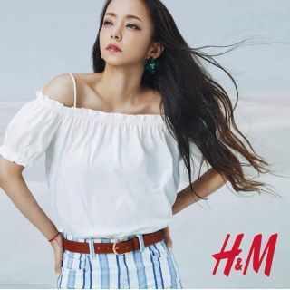 エイチアンドエム(H&M)の安室奈美恵H&Mコラボ ストライプパンツ　お値下げ‼︎(デニム/ジーンズ)