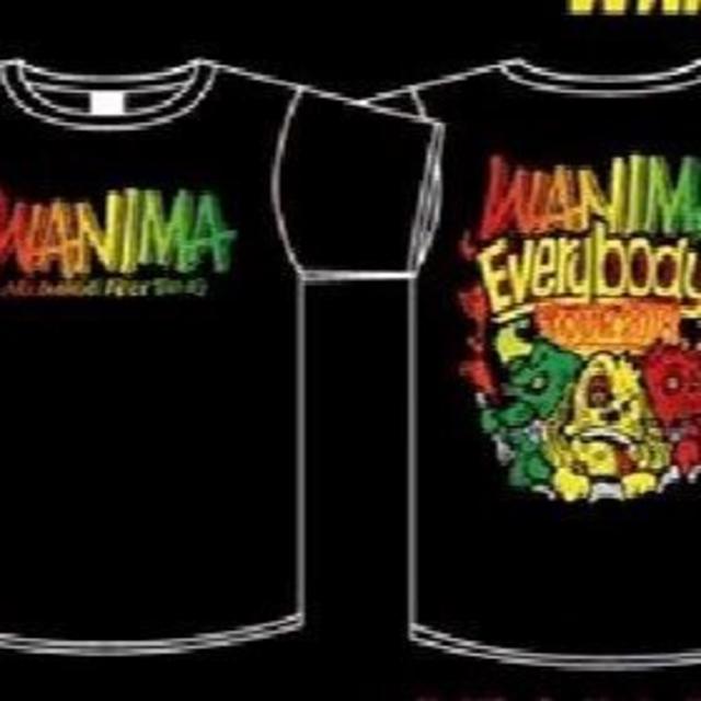 黒 WANIMA EVBD ツアー Ｔシャツ