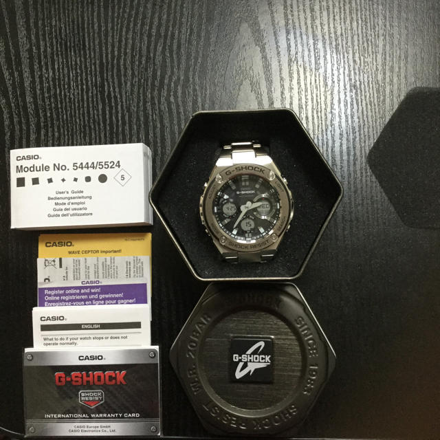 G-SHOCK  カシオ G-STEEL GST-W110D ウレタンベルト付き