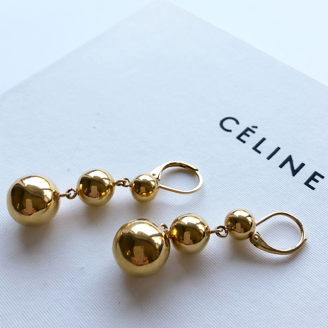 レディース今だけSALE celine 揺れるピアス