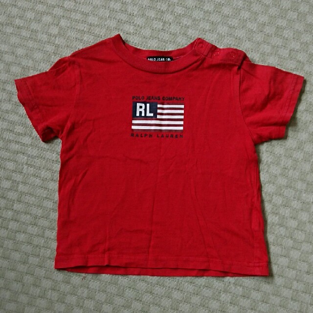 POLO RALPH LAUREN(ポロラルフローレン)のラルフローレン半袖Tシャツ キッズ/ベビー/マタニティのベビー服(~85cm)(Ｔシャツ)の商品写真